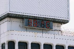 Extremely hot days in the rainy season